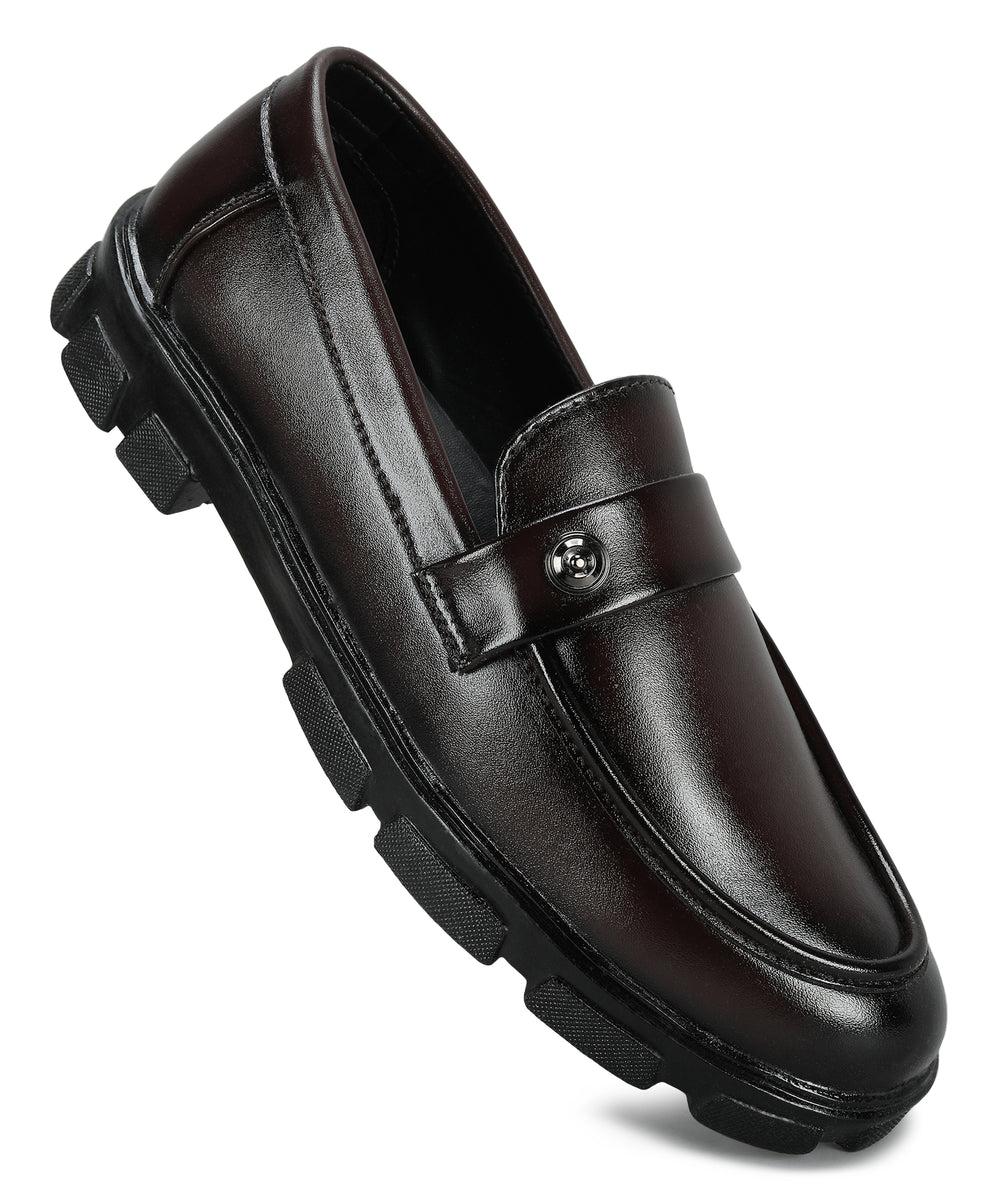Paragon Men's Formal Slip On Style Moccasin| Durable, Sturdy Outdoor Wear