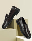 Paragon Men's Formal Slip On Style Moccasin| Durable, Sturdy Outdoor Wear