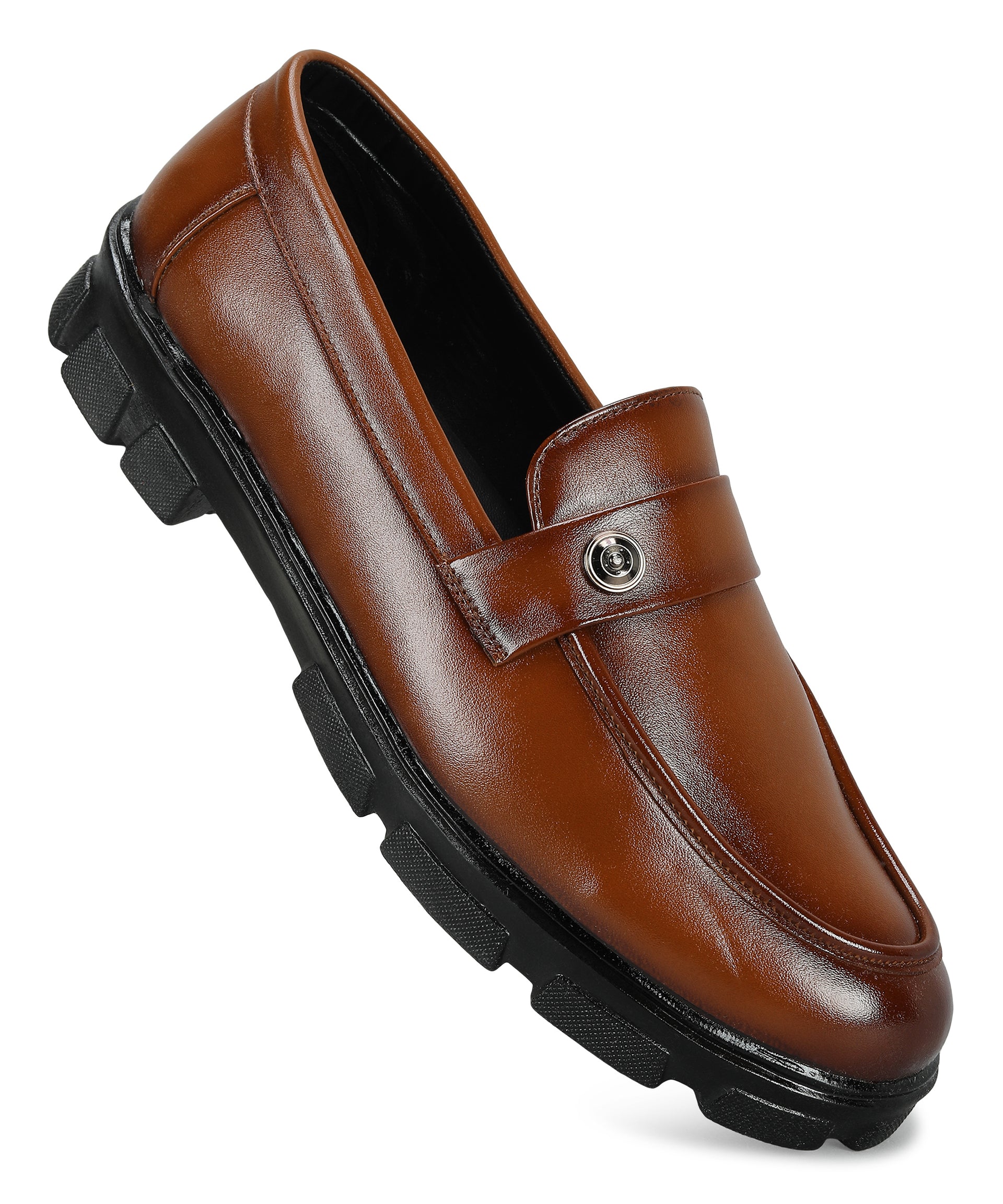 Paragon Men's Formal Slip On Style Moccasin| Durable, Sturdy Outdoor Wear