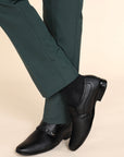 Paragon Men's Black Formal Loafer Shoes | Cushioned Sole & Sturdy Construction