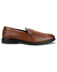 Paragon Men's Slip On Tan Formal Shoes | Durable, Sturdy Outdoor Wear
