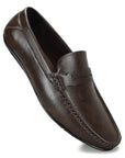 Paragon Men's Brown Formal Loafer Shoes | Cushioned Sole & Sturdy Construction