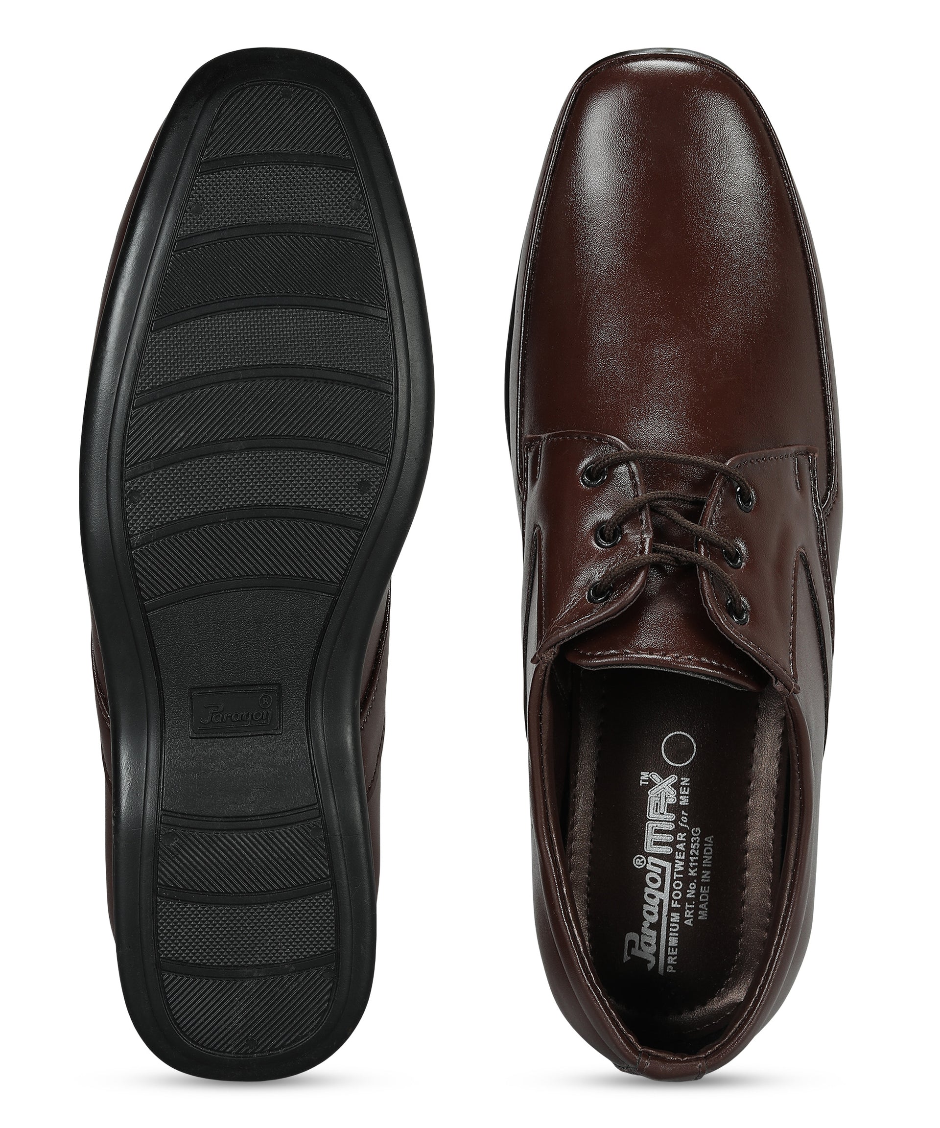 Paragon Men's Lace Up Formal Shoes | Durable, Sturdy Outdoor Wear