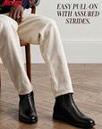 Paragon Men Chelsea Ankle Boots Comfortable Round Toe for Daily Wear