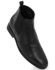 Paragon Men Chelsea Ankle Boots Comfortable Round Toe for Daily Wear