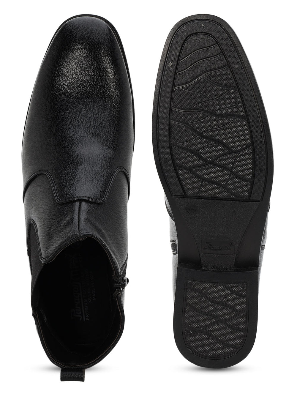 Paragon Men Chelsea Ankle Boots Comfortable Round Toe for Daily Wear