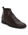 Paragon Men Chelsea Ankle Boots Comfortable Round Toe for Daily Wear