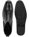 Paragon Men Chelsea Ankle Boots Comfortable Cap Toe for Daily Wear