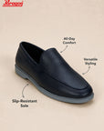 Paragon Men Formal Shoes Comfortable Round Toe Slip On Office Wear