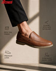 Paragon Men Formal Shoes Comfortable Round Toe Slip On Office Wear
