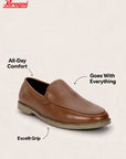 Paragon Men Formal Shoes Comfortable Round Toe Slip On Office Wear