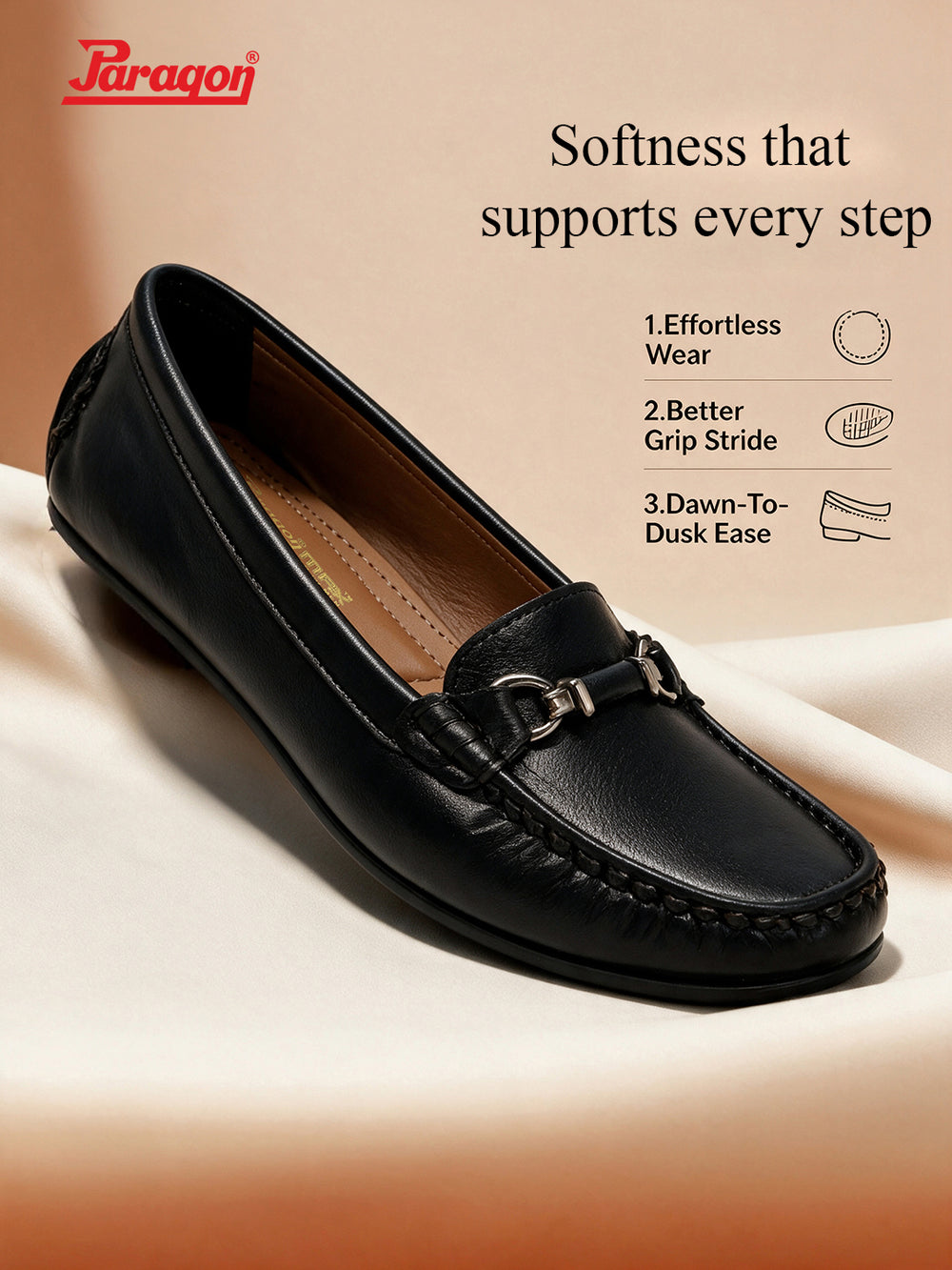 Paragon Women Formal Shoes Comfortable Cushioned Daily Use Office Wear