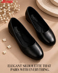 Paragon Women Formal Shoes Comfortable Round Toe Slip On Office Wear