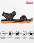 Paragon Blot K1422G Men Stylish Sandals | Comfortable Sandals for Daily Outdoor Use | Casual Formal Sandals with Cushioned Soles