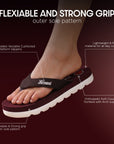 Paragon Women’s Orthopedic Slippers with Arch Support & Cushioned Footbed | Lightweight, Anti-Sweat, Flexible with Strong Grip Sole