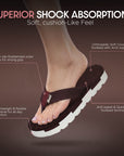 Paragon Womens Orthopedic Slippers with Arch Support & Cushioned Footbed | Lightweight, Anti-Sweat, Flexible with Strong Grip Sole