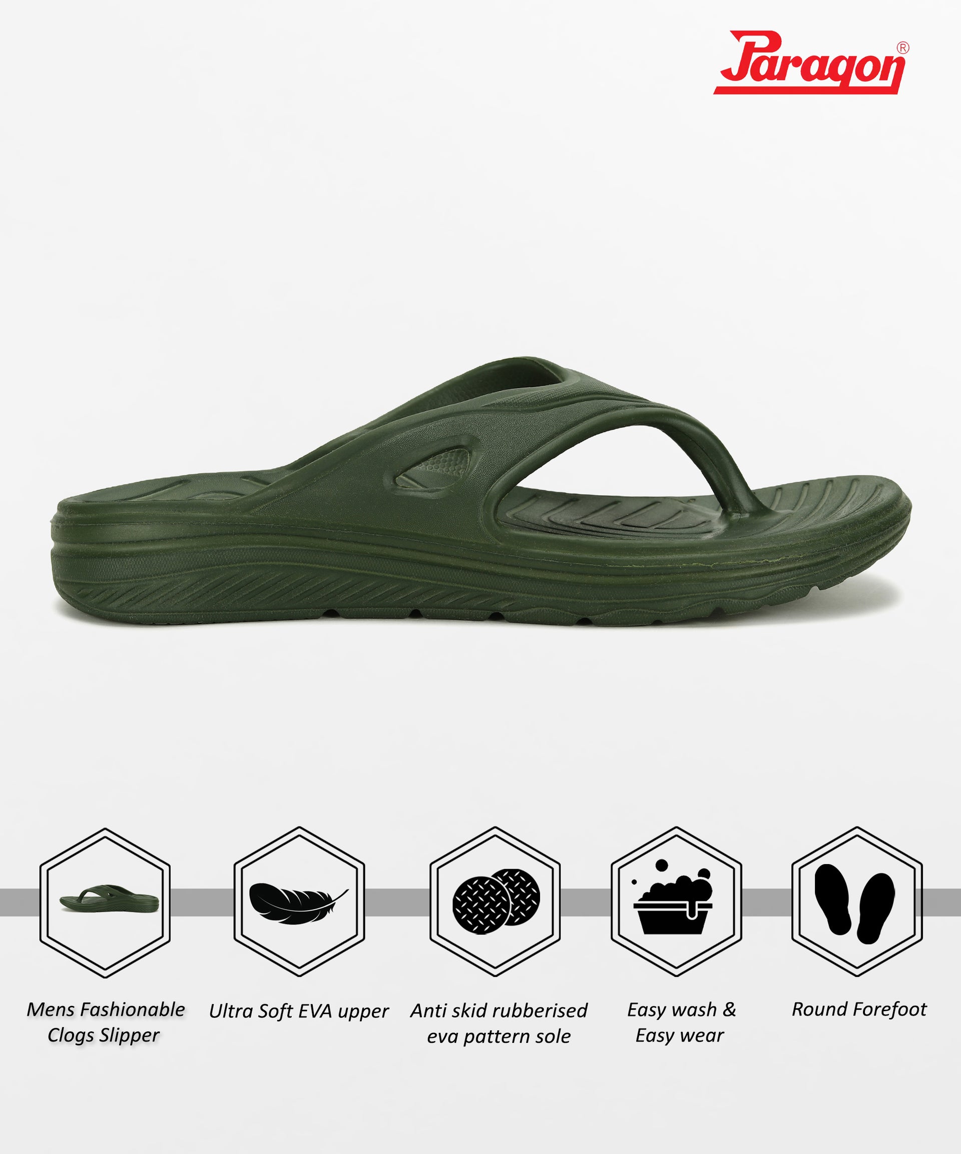 Paragon Blot Men Stylish Lightweight Flipflops | Comfortable soles | Casual &amp; Trendy Slippers | Indoor &amp; Outdoor