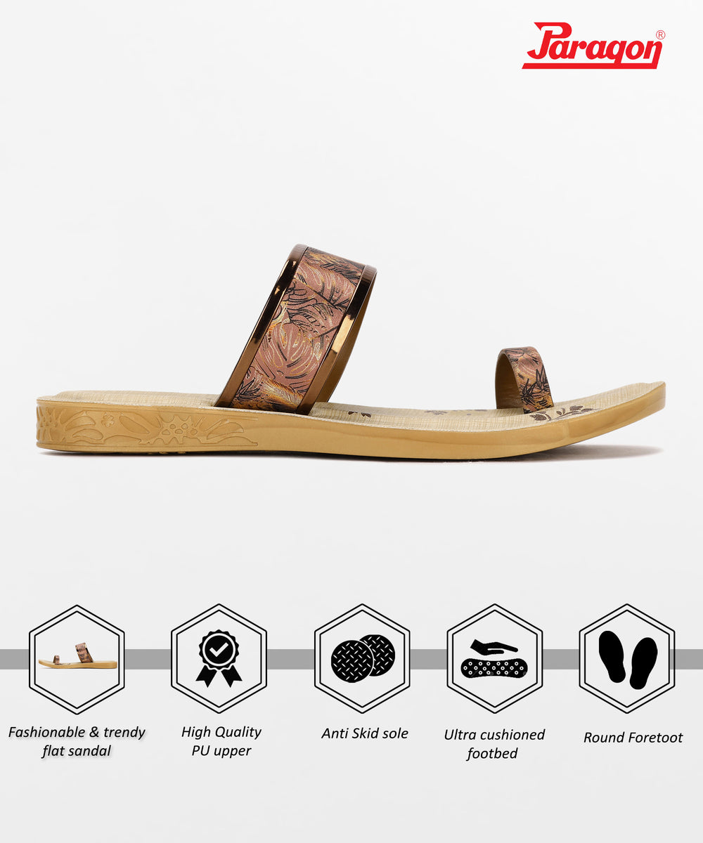 Paragon PUK7019L Women Sandals | Casual &amp; Formal Sandals | Stylish, Comfortable &amp; Durable | For Daily &amp; Occasion Wear