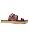 Paragon Women's Slip On Flat Maroon Sandals | Durable Dailywear Sandals