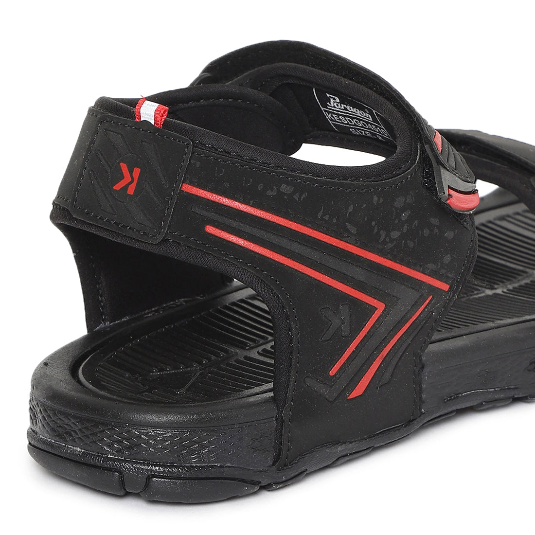 Eeken KESDGO4510 Black Daily Wear Sandals For Men