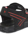 Eeken KESDGO4510 Black Daily Wear Sandals For Men