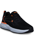 Eeken KESHGIA105 Black And Orange Lightweight Anti-Skid Walking Shoes For Men