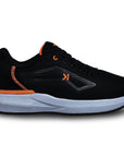Eeken KESHGIA105 Black And Orange Lightweight Anti-Skid Walking Shoes For Men