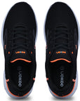 Eeken KESHGIA105 Black And Orange Lightweight Anti-Skid Walking Shoes For Men