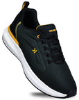 Eeken KESHGIA105 Forest Green And Yellow Lightweight Anti-Skid Walking Shoes For Men