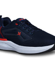 Eeken KESHGIA105 Navy Blue And Red Lightweight Anti-Skid Walking Shoes For Men