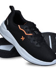 Eeken KESHGIA114 Black Lightweight Soft Cushioned Walking Shoes For Men