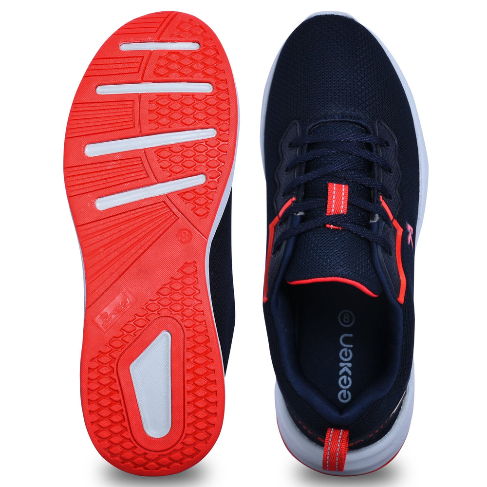 Eeken KESHGIA114 Navy Blue Lightweight Soft Cushioned Walking Shoes For Men