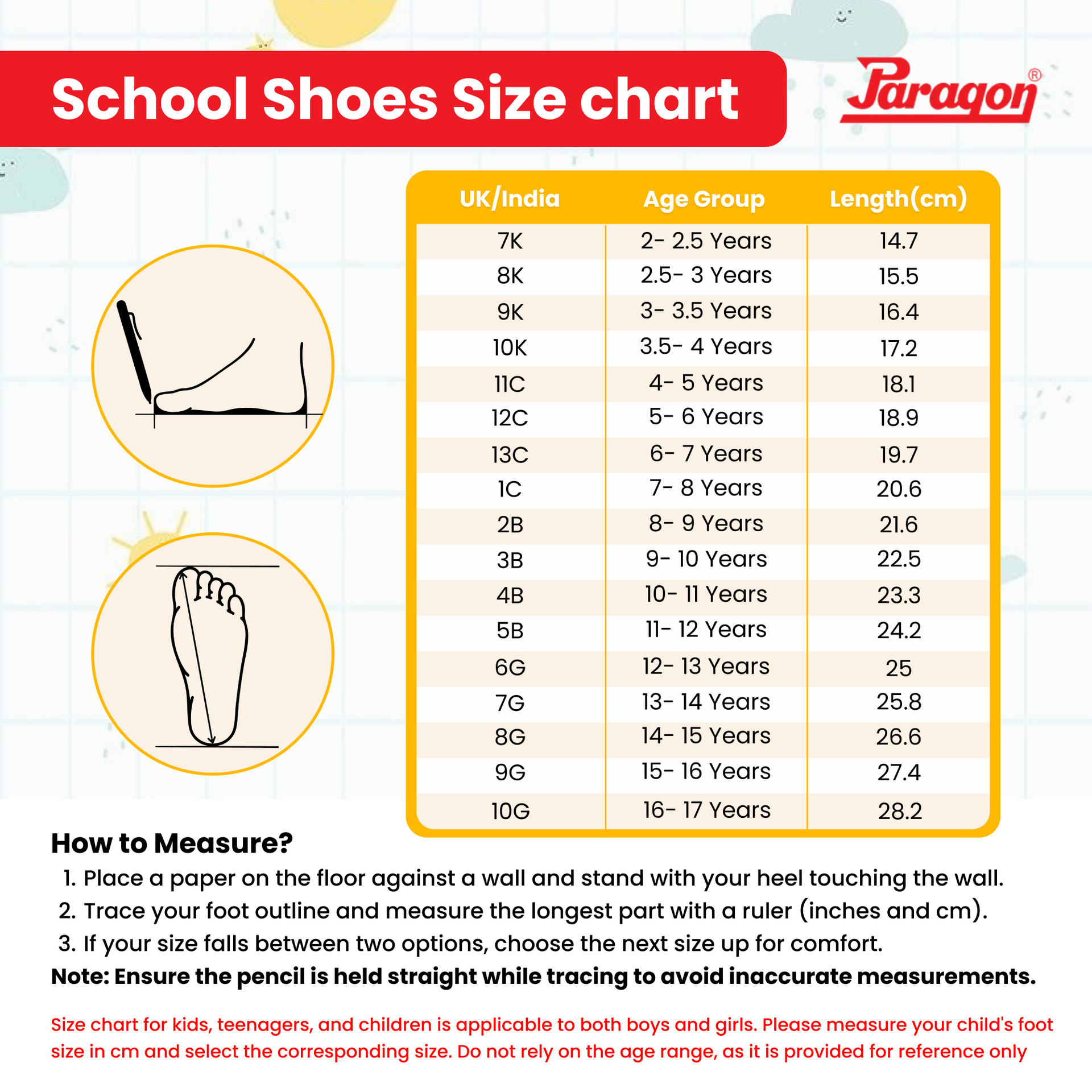 Paragon School Shoes | Comfortable Cushioned Soles | School Shoes for Boys &amp; Girls