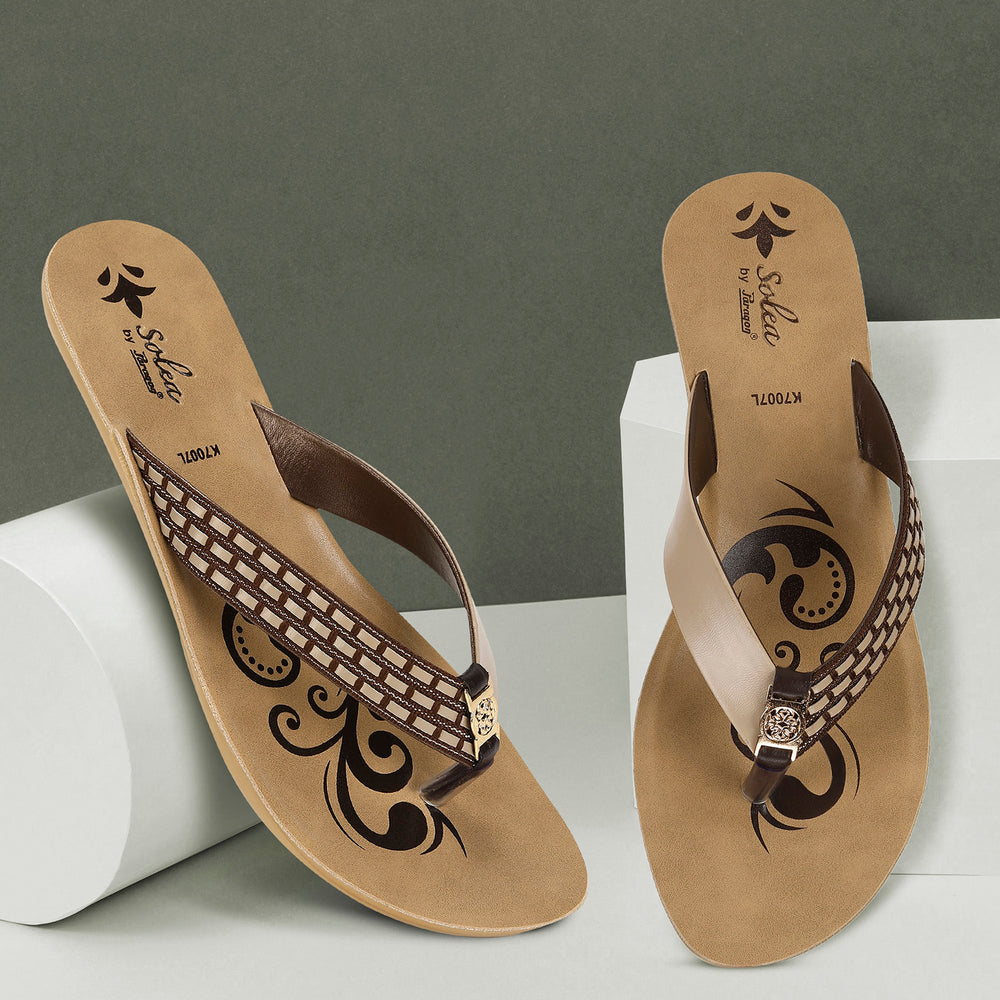 Paragon  PUK7007L Women Sandals | Casual &amp; Formal Sandals | Stylish, Comfortable &amp; Durable | For Daily &amp; Occasion Wear