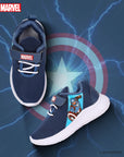 Marvel Spiderman MK8010K Casual Shoes for Kids | Comfortable and Stylish Footwear for Boys | Durable Construction, Cushioned Support, and Stylish Velcro Design | Ideal for Everyday Use Blue