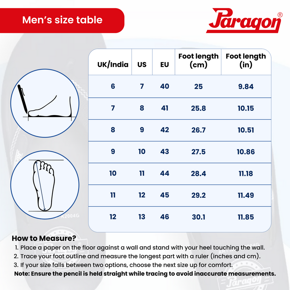Paragon K2013G Sandals Dailyuse lightweight Cushioned Slippers for Men New Style