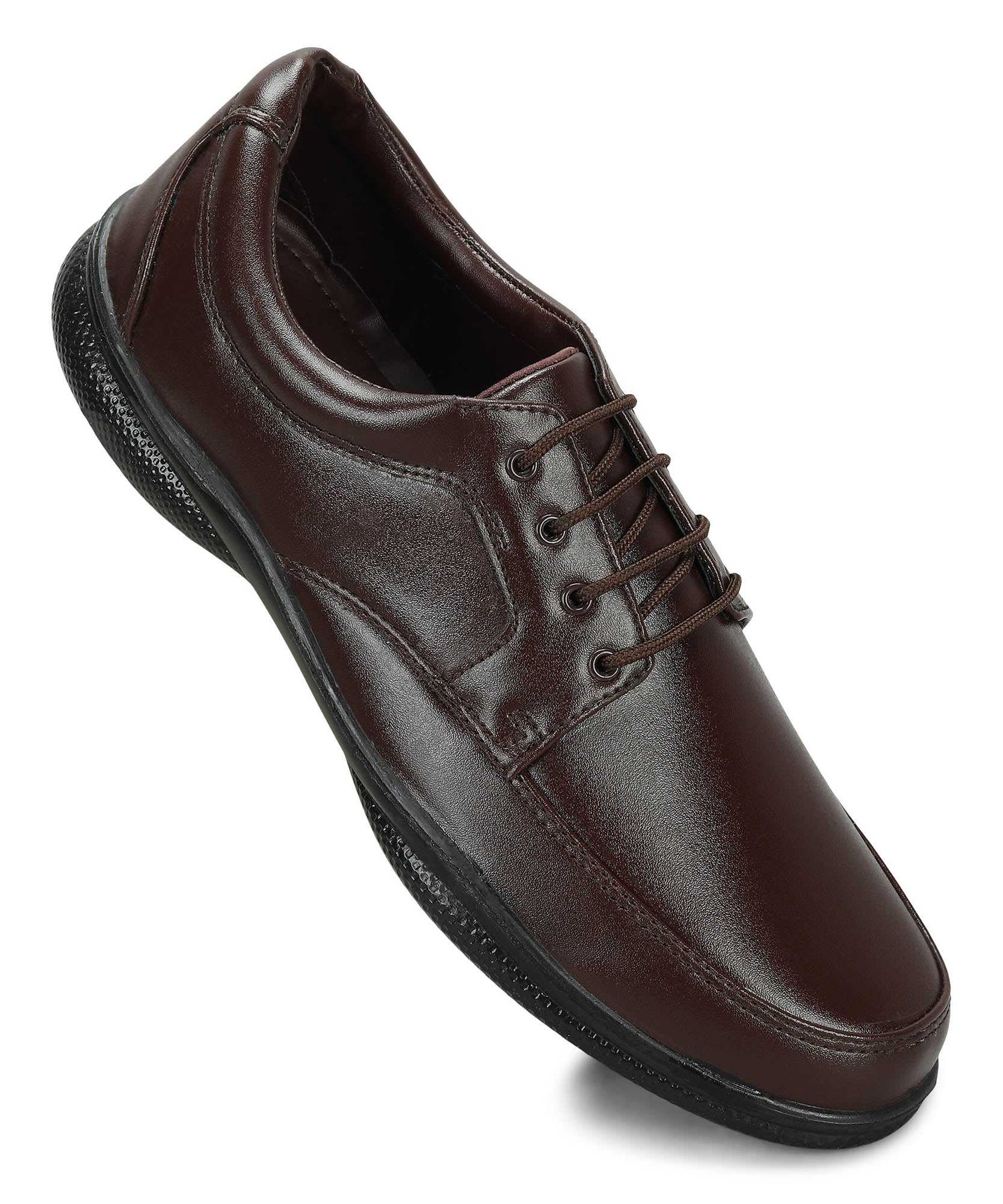 Paragon Men's Black Formal Slip On Shoes Durable Sturdy Outdoor Wear