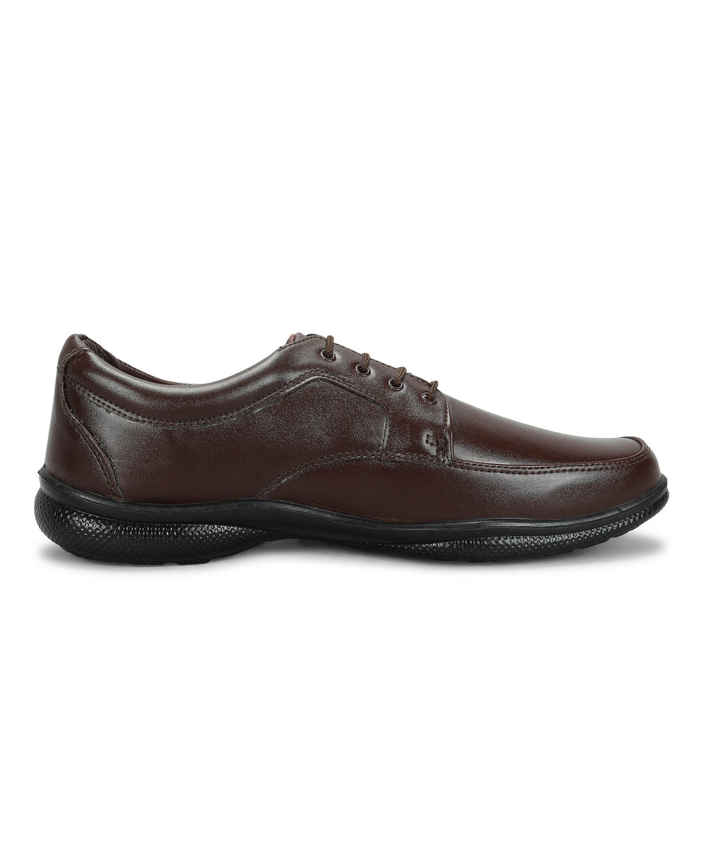 Paragon Men's Brown Formal Slip On Shoes Durable Sturdy Outdoor Wear
