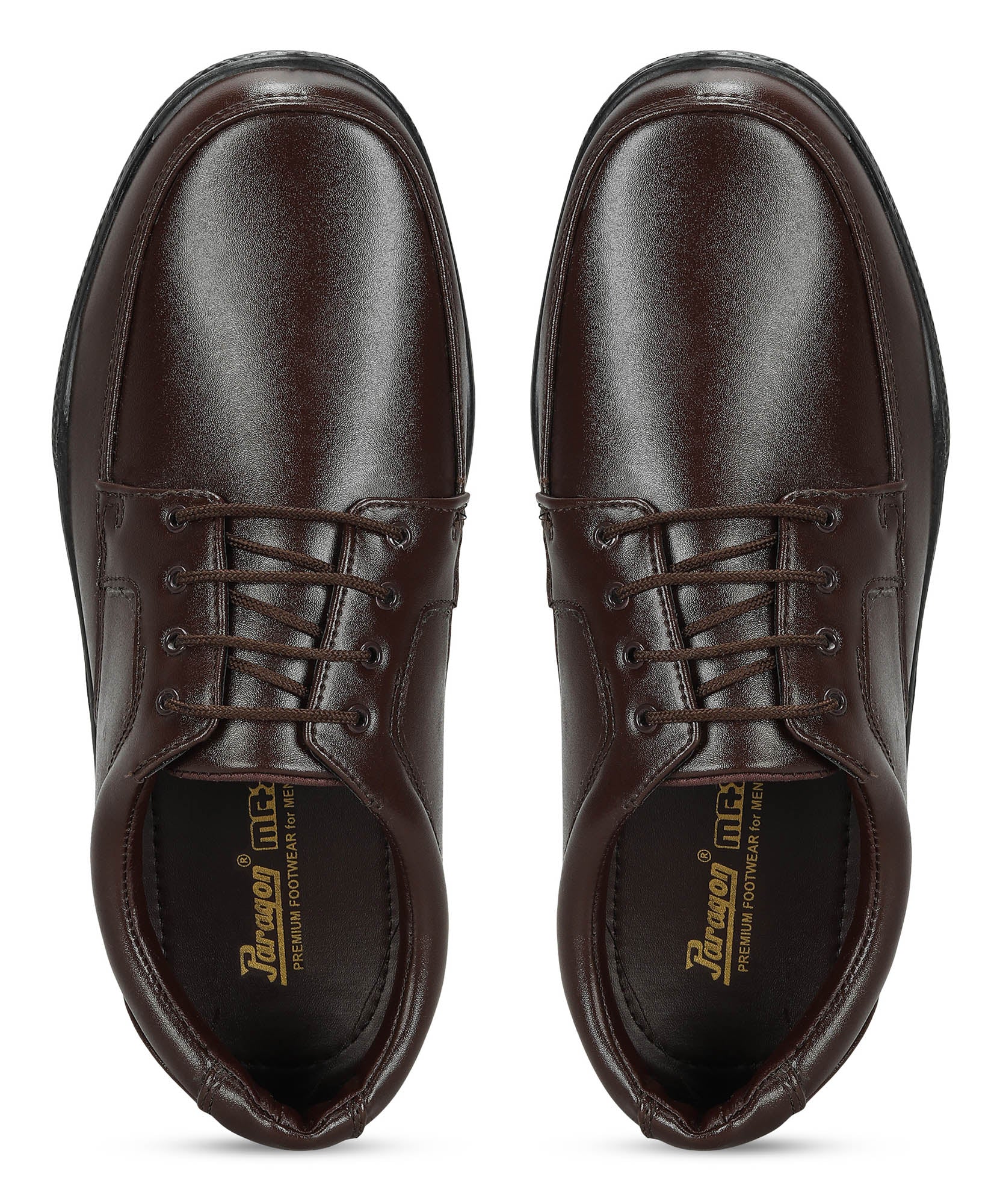 Paragon Men's Black Formal Slip On Shoes Durable Sturdy Outdoor Wear