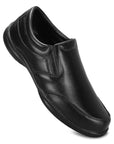 Paragon Men's Black Formal Slip On Style Loafers Durable Sturdy Office Wear