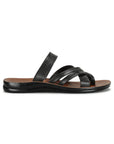 Paragon Men's Slip-on Brown Sandals for Men | Comfortable Sole & Durable