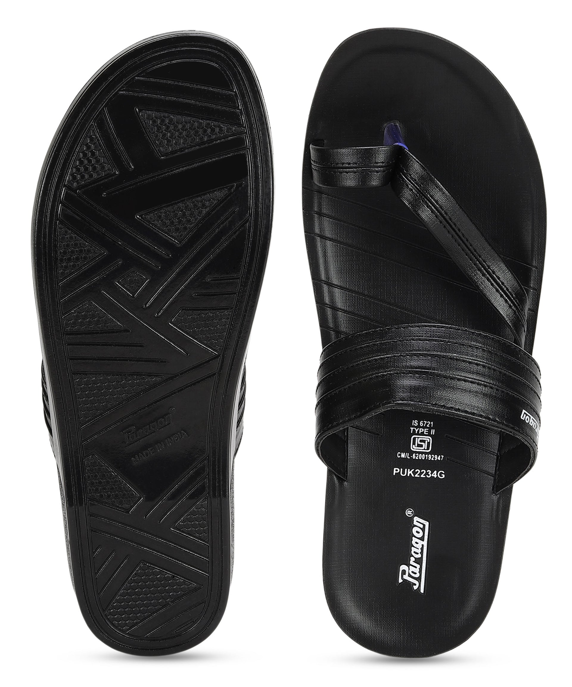 Paragon Men&#39;s Casual Slip-on Sandals for Men with Comfortable Sole