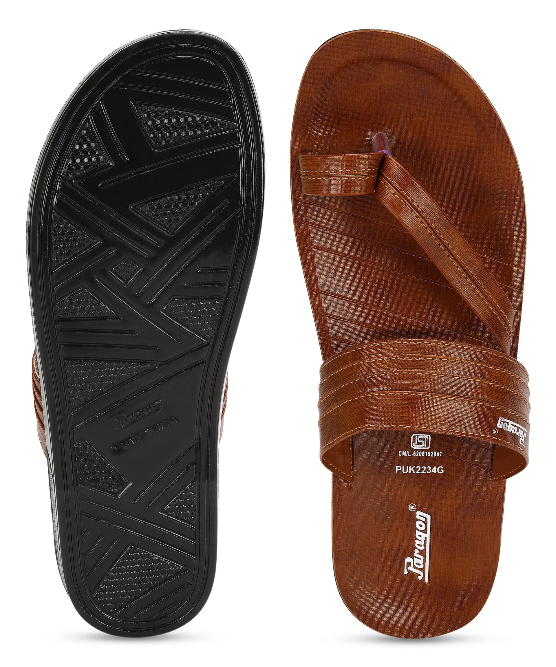 Paragon Men&#39;s Casual Slip-on Sandals for Men with Comfortable Sole