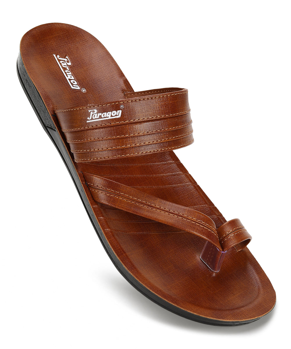 Paragon Men's Casual Slip-on Sandals for Men with Comfortable Sole