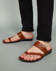 Paragon Men's Casual Slip-on Sandals for Men with Comfortable Sole