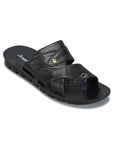 Paragon Men's Slip-on Brown Sandals for Men | Comfortable Sole & Durable