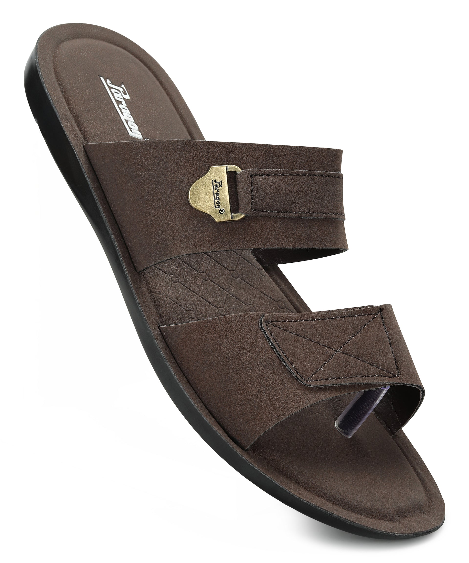 Paragon Men's Slip-on Sandals Stylish Comfortable Sole &amp; Durable