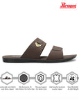 Paragon Men's Slip-on Sandals Stylish Comfortable Sole & Durable