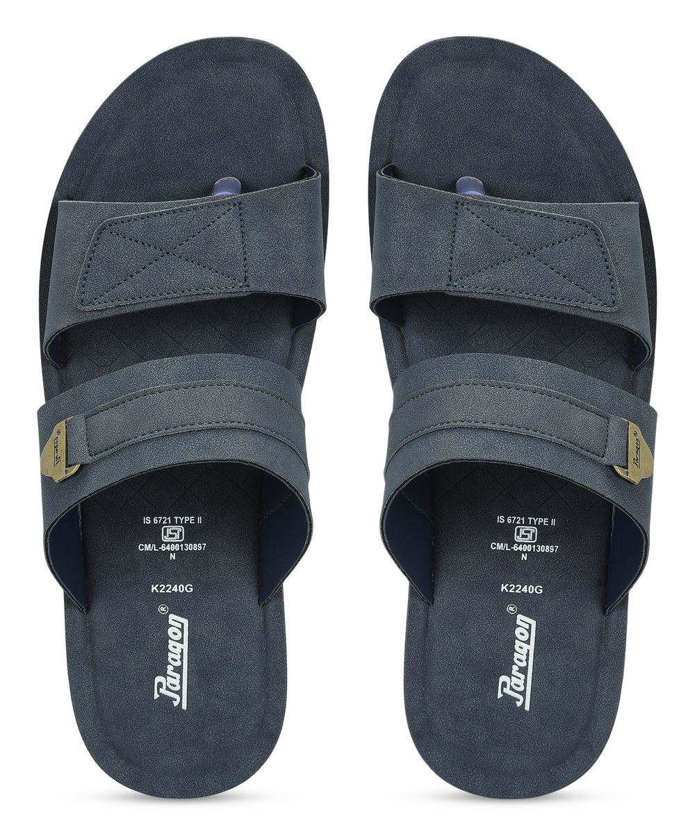 Paragon Men's Slip-on Sandals Stylish Comfortable Sole &amp; Durable