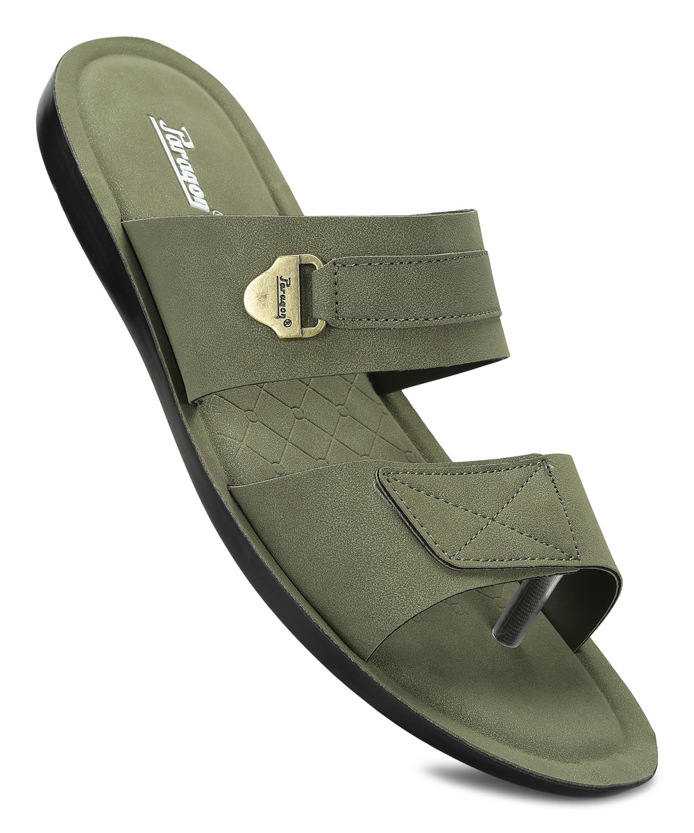 Paragon Men's Slip-on Sandals Stylish Comfortable Sole &amp; Durable